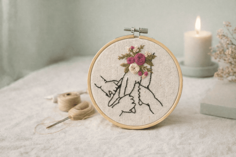 broderie boutique artisanale atelier MariJa