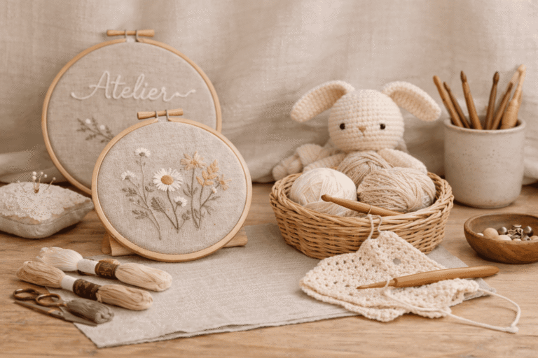 crochet Créations artisanales atelier MariJa