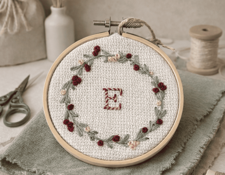 broderie Créations artisanales atelier MariJa